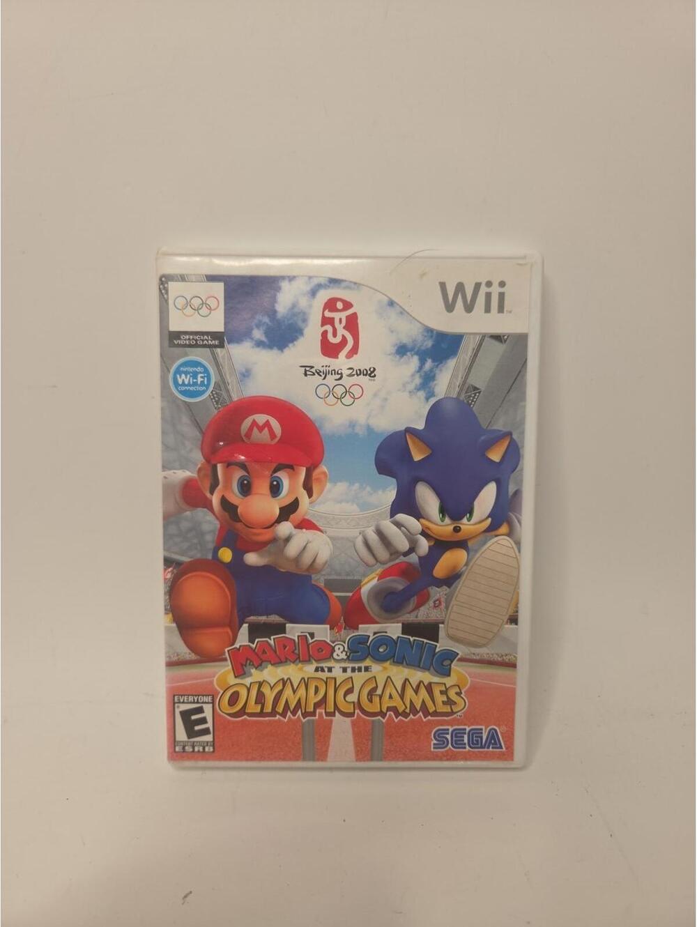 Mario & Sonic at the Olympic Games Beijing 2008 Nintendo Wii CIB